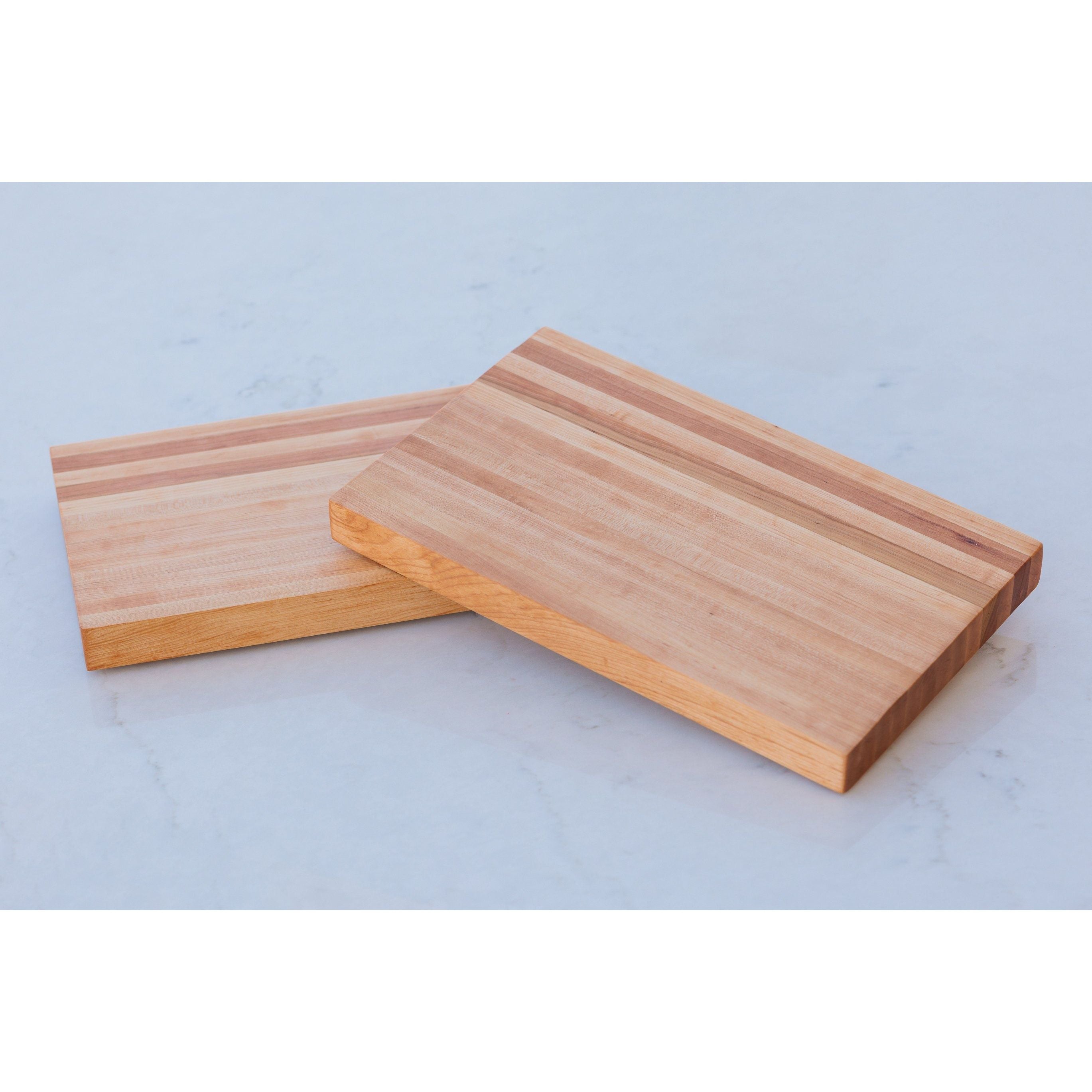 Hardwood Cutting Board Kit, 9-3/4''W x 16''L x 3/4'' Thick